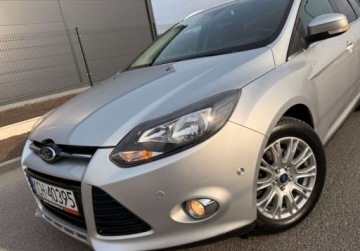 Ford Focus III Kombi 1.6 EcoBoost 150KM 2011 Ford Focus TITANIUM 1.6EB 150ps 6Biegow Tylko115TysPrzebiegu SamParkuje UN, zdjęcie 2
