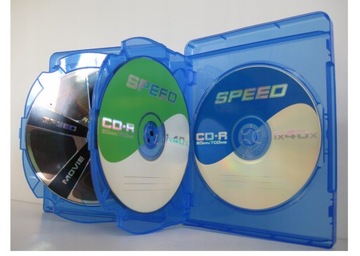 Коробки BLU RAY x 6 для 6 CD DVD BDR дисков 10 шт.