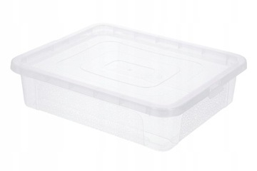Коробка-коробка, закрытый пластиковый контейнер, ящик 10л с крышкой, контейнеры