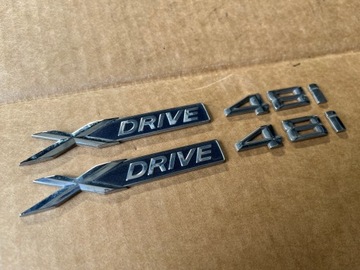 BMW X5 E70 ZNAK ZNAKY BOČNÍ XDRIVE 4.8I