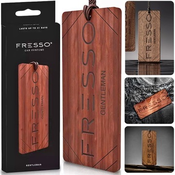 АВТОМОБИЛЬНЫЙ ДУХ FRESSO GENTLEMAN 50 МЛ АВТОМОБИЛЬНЫЙ АРОМАТ + КУЛОН
