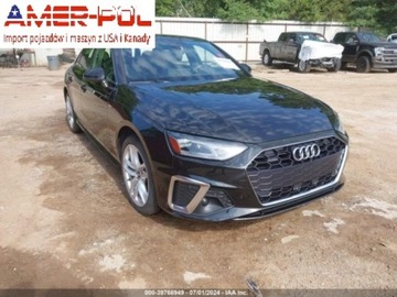 Audi A4 B9 2020 Audi a4 2020 Audi A4 Sedan Premium 45 TFSI quattro 2.0 Benzyna 248KM