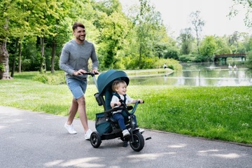 ВРАЩАЮЩИЙСЯ ТРЕХКОЛЕСНЫЙ ВЕЛОСИПЕД KINDERKRAFT EASYTWIST