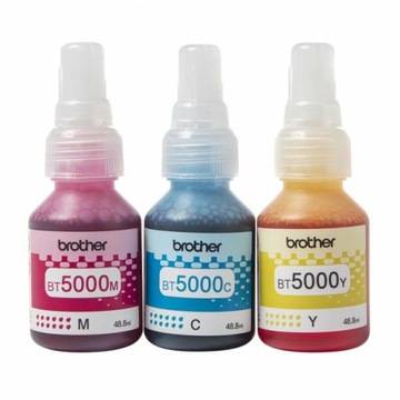 Набор чернил Brother BT5000CLVAL CMY, 3 x 5000 страниц