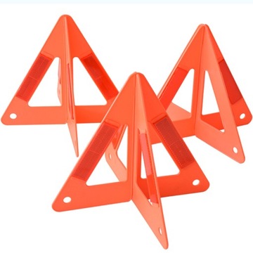 АВТОМОБИЛЬНЫЕ ДОРОЖНЫЕ ТРЕУГОЛЬНИКИ ПРЕДУПРЕЖДАЮЩИЙ ЗНАК ПЛАСТИКОВЫЙ