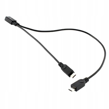 Разветвитель Micro USB «мама-папа» 1 на 2