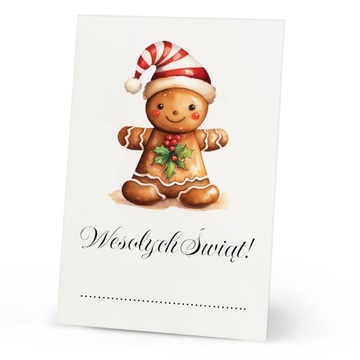 ПОДАРОЧНЫЕ ЭТИКЕТКИ праздники Новогодние бирки (10 шт.)