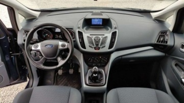 Ford C-MAX II Minivan 1.0 EcoBoost 125KM 2013 Ford C-MAX 1.0i 125kM Klima Navi Tempomat Czujniki Bluetooth Hak Pelen Ser, zdjęcie 2