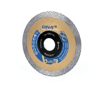 MONTOLIT DNA GOLD CBX115 tarcza precyzyjna do gresu 115mm