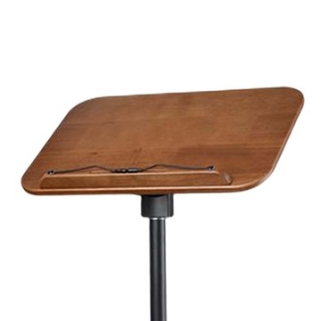 Напольная подставка для книг со скрепками. Подъем стола для ноутбука.