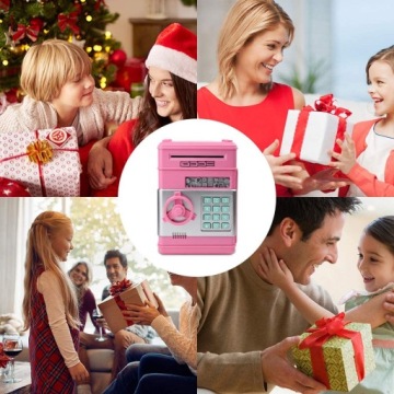 СЕЙФ-КОПИЛКА ДЛЯ МОНЕТ БАНКНОТ АТМ + ПИН-код