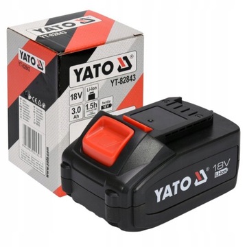 АККУМУЛЯТОР YATO 18 В LI-ION 3,0 Ач YT-82843