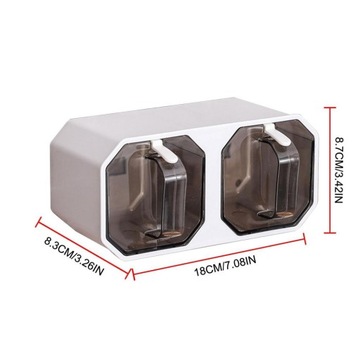 Ścienne pojemniki na przyprawy przyprawy pojemniki