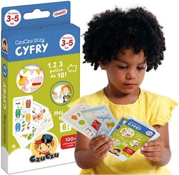 CZUCZU UCZY CYFRY DLA DZIECI 3-5 LAT POLICZ DO 10