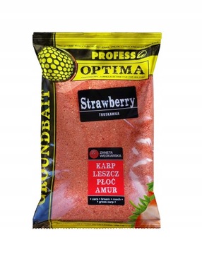 PROFESS - Zanęta - OPTIMA - 1kg -TRUSKAWKA