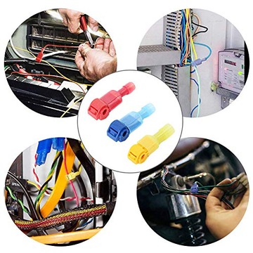 БЫСТРОРАЗЪЕМНЫЕ СОЕДИНЕНИЯ, 240 ШТ. НАБОР ЭЛЕКТРИЧЕСКИХ КОМПРЕССИОННЫХ РАЗЪЕМОВ ТИПА-T