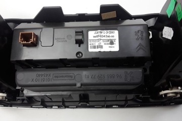 DISPLEJ ČIDEL PARKOVÁNÍ PEUGEOT 508 9665334380 2012