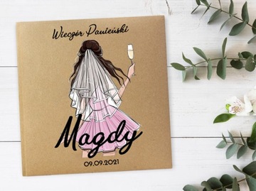 ALBUM WSPOMNIEŃ KOLORY wieczór PANIEŃSKI NADRUK Y3