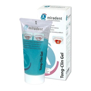 MIRADENT Tong Clin Gel - żel do czyszczenia języka