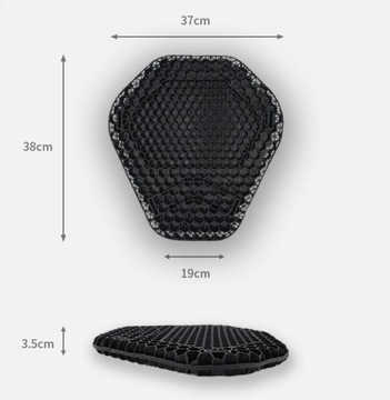 ГЕЛЕВАЯ ПОДУШКА ДЛЯ МОТОЦИКЛА КОМФОРТ