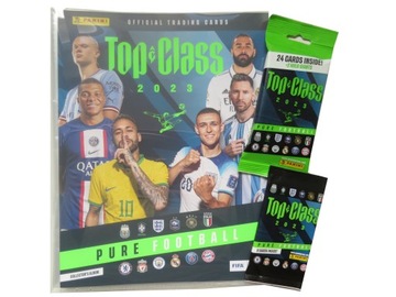 TOP CLASS 2023 ALBUM KLASER NA 540 KART SASZETKI KARTY PIŁKARSKIE FAT HOLO