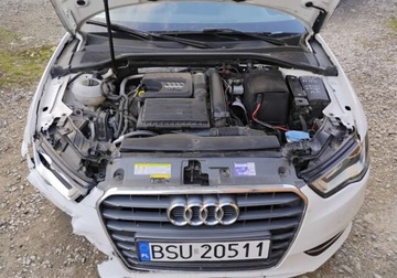Audi A3 8V Hatchback 3d 1.4 TFSI CoD ultra 150KM 2016 Audi A3 Sportback 2016r, SALON POLSKA. 1.4 Benzyna. Uszkodzony tyl i prawy., zdjęcie 4