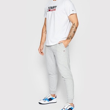 Tommy Jeans męskie spodnie dresowe szare DM0DM15380-P01 XXL