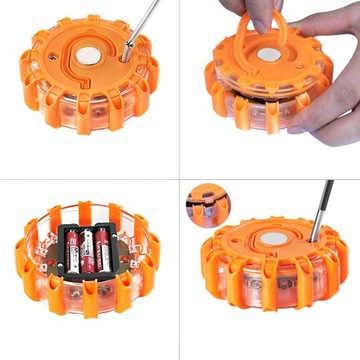 ВСПЫШКА ВСПЫШКА СВЕТОДИОДНАЯ СИГНАЛЬНАЯ ЛАМПА ПЕТУХ МАГНИТ