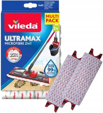 Вставка для швабры VILEDA Ultramax Ultramat TURBO 2 шт.