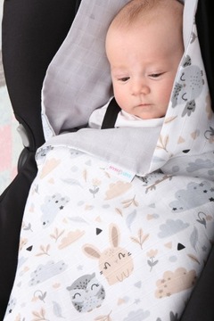 КРЕСЛО-ПЕРЕНАЛКА С МИСЛИНОВЫМ ОДЕЯЛОМ BABYMAM