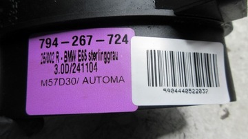 BMW E65 AF10303 VÁHA VZDUCHU HMOTA VZDUCHU DELPHI