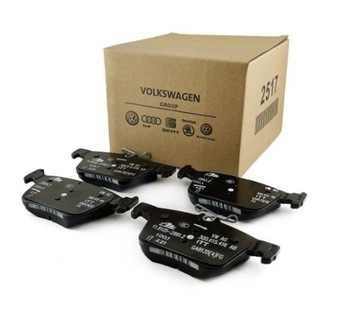 Klocki hamulcowe tył 3Q0698451J Tiguan Passat VwAG