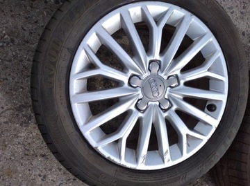 4× DISK HLINÍK AUDI OE A3 S3 A4 A6 C6 A8 Q2 Q3 TT 8V0 8Y0 8.0" X 18" 5X112 ET 46