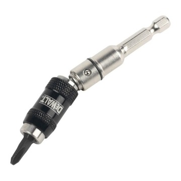 угловой адаптер 1/4 + PZ2 Impact DeWALT DT7505