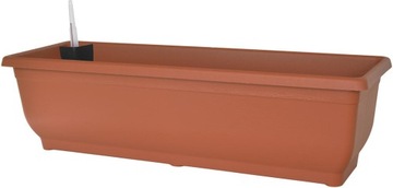 Skrzynka samonawadniająca Aqua Gloria, bez miski, 80 cm, ceglasta