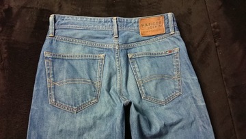 super spodnie TOMMY HILFIGER r 29/32 SCANTON jeans