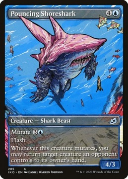 Pouncing Shoreshark - JPN - FOIL