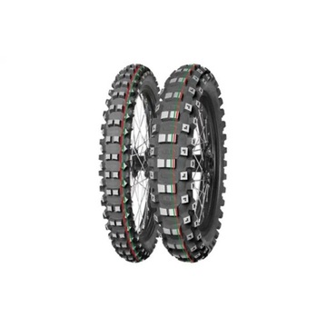 MITAS 60/100-12 TT 36J TERRA FORCE-MX MH Przód red & green stripe