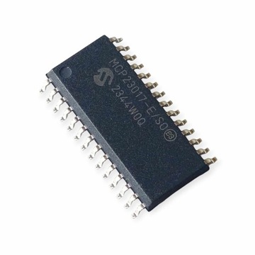 MCP23017-E/SO INTERFEJS IC 1.7Mbps 1.8-5.5VDC SO28