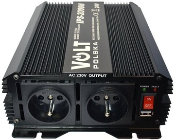 Przetwornica Volt Polska IPS-2000N 24V / 230V 1000
