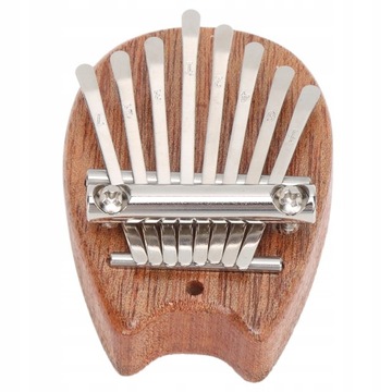 ДЕРЕВЯННЫЙ КАЛИМБА 8-КЛАВИШНЫЙ НАБОР МУЗЫКАЛЬНЫХ ИНСТРУМЕНТОВ ПОРТАТИВНОЕ ПИАНИНО