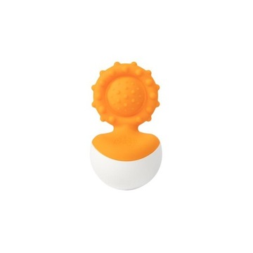 Fat Brain Toy Bąbelki Dimpl Gryzak Wańka Wstańka. Pomarańczowy.