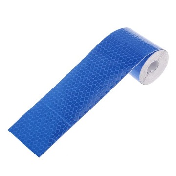 Odblaskowa taśma ostrzegawcza samoprzylepna o wymiarach 50 mm x 3 metry,