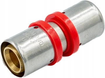 ZAPRASOWYWANA ZAPRAS ZŁĄCZKA 20X20 PEX ALUPEX MOSIĄDZ WYSOKA JAKOŚĆ