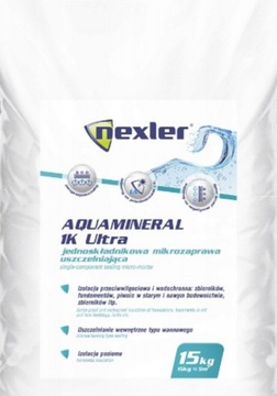 Nexler IZOHAN AQUAMINERAL EKO 1K ULTRA izolacja pozioma fundamentu 15 kg