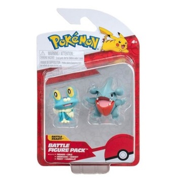 Pokemon Zestaw 2 Figurki Bitewne Seria 16 Froakie + Gible 48092