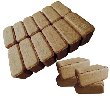 Brykiet z Trocin Drzewnych Bukowy Liściasty Opał 11 Kostek 9,35kg Transwood