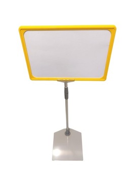 Телескопический рекламный стенд 60 см с рамкой А4.