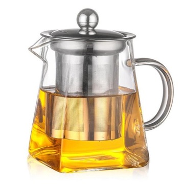 260 i 450 ml czajniczek ze stali nierdzewnej z zaparzaczem do kawy