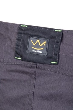 Spodnie ROBOCZE ODBLASKOWE monterskie FLASH